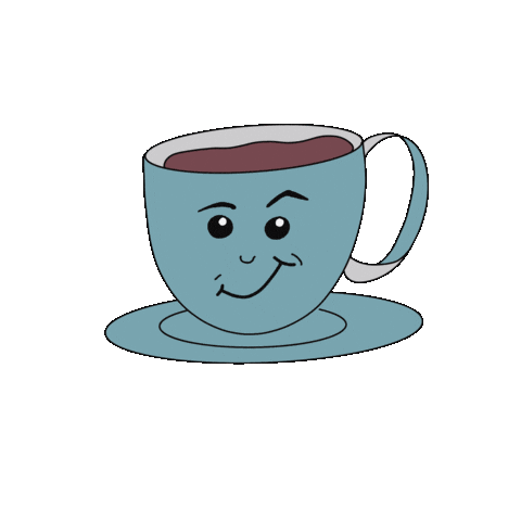 Happy Coffee Sticker