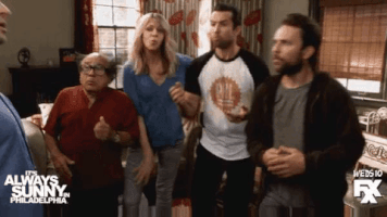 it's always sunny rules GIF