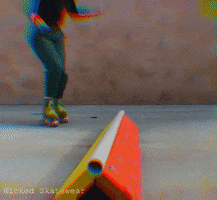 Wickedskatewear skate slide skating grind GIF