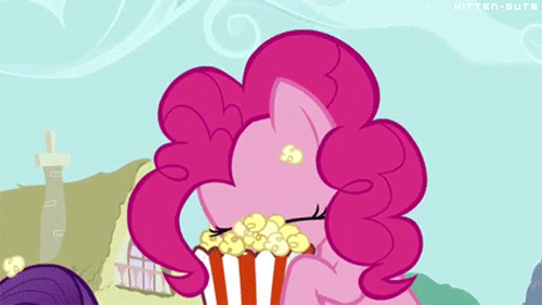 my little pony popcorn GIF