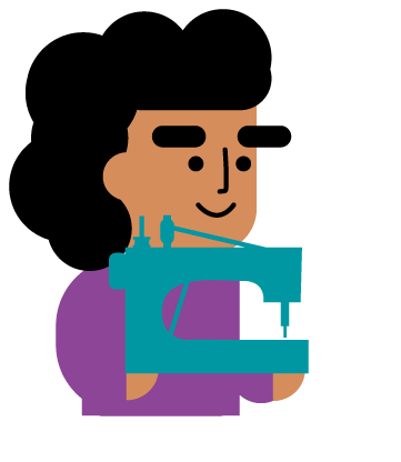 Fashion Upcycling Sticker by CARE | Circular Households