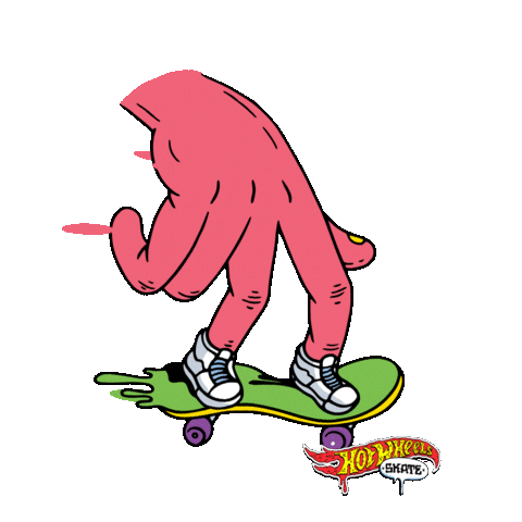 Skateboard Hotwheels Sticker by Mattel