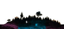 Swipe Up Into The Woods Sticker by Noisily Festival