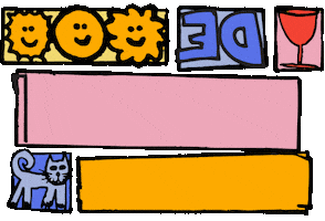 Artwork Turning Around Sticker by glitterstudio