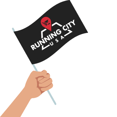 Running City Usa Sticker by Atlanta Track Club