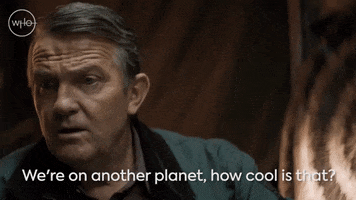 space how cool is that GIF by Doctor Who