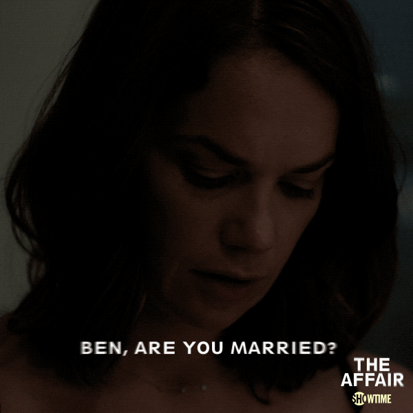 the affair ben are you married GIF by Showtime