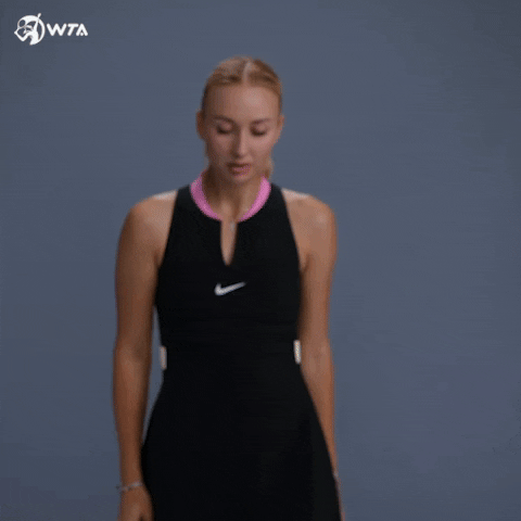 Wink Smile GIF by WTA