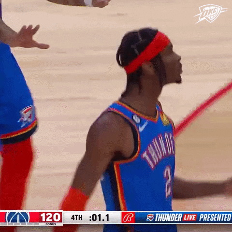 Number One Basketball GIF by OKC Thunder