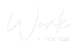 Work In Progress Text Sticker