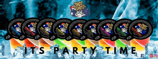 Shots Party Time GIF by Zhot Shotz