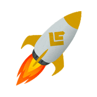 Rocket Sticker by Yellow Crypto