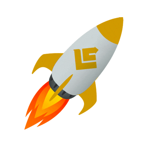 Rocket Sticker by Yellow Crypto