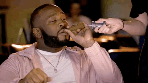 Cigar Smoking GIFs - Get the best GIF on GIPHY