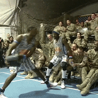 troops GIF by Harlem Globetrotters