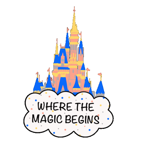 Walt Disney Disneyland Sticker