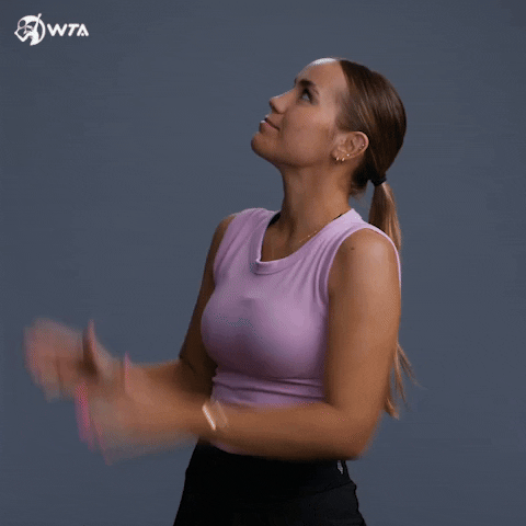 Applaud Sofia Kenin GIF by WTA