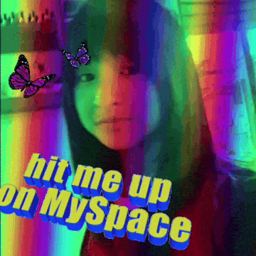 Rainbow Myspace GIF