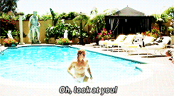 behind the candelabra