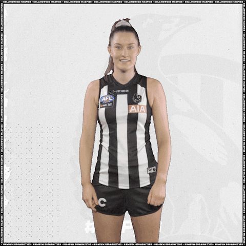 On The Clock GIF by CollingwoodFC