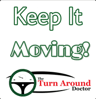 driving turn around GIF by Dr. Donna Thomas Rodgers