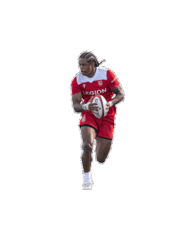 Ryan James Rugby Sticker by California Legion