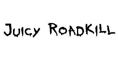 Juicy Roadkill Sticker