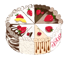 Chocolate Cake Birthday Sticker by El Bolillo Bakery