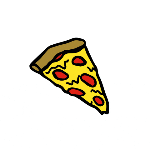 illustration pizza GIF
