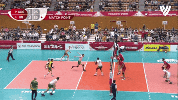 Wall Try Again GIF by Volleyball World