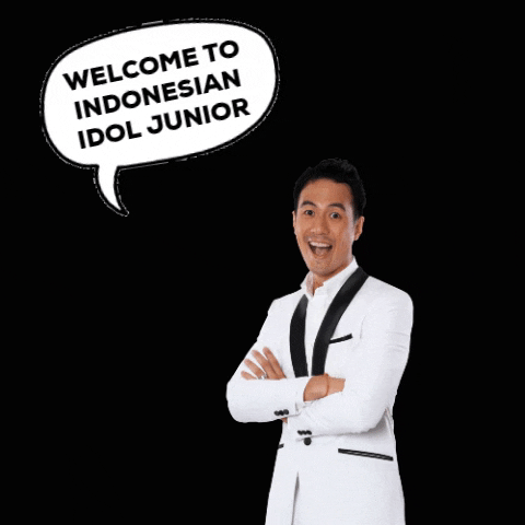 happy daniel GIF by Indonesian Idol Junior