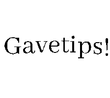 Gavetips Sticker by Tilbords