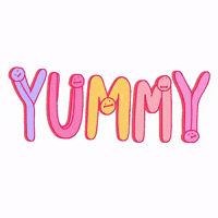Yum Yum Words GIF by BuzzFeed Animation