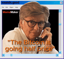Crypto Meme Halving GIF by MemeMaker