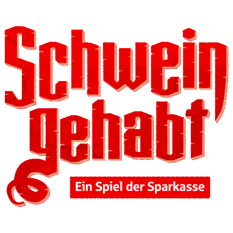 Epic Games Schwein Gehabt Sticker by Sparkasse