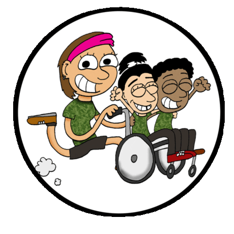 RUNKI, Carrera de los Surperhéroes Sticker