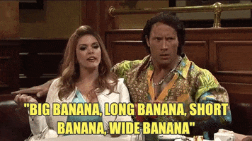 ashlonadon snl saturday night live banana GIF