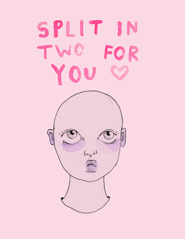 Pink Split GIF