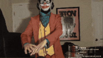 Why So Serious Joker Dance GIF