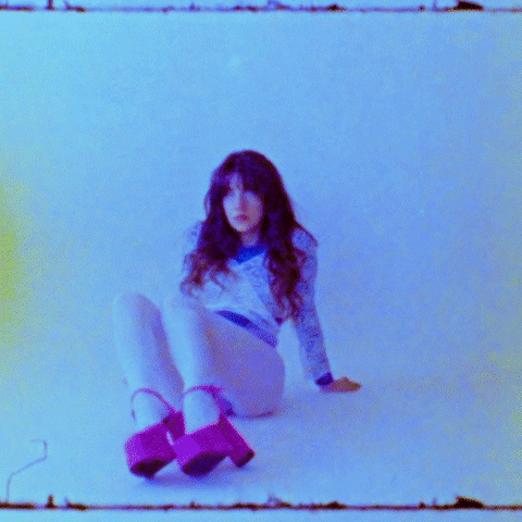 Pink Shoes Waiting GIF by dani