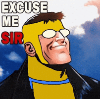 Excuse Me Sir GIF