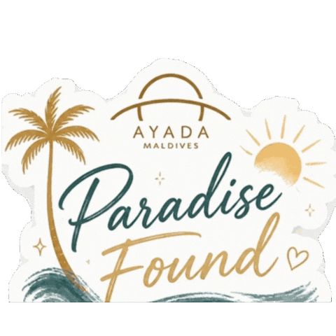 Travel Honeymoon Sticker by Ayada Maldives