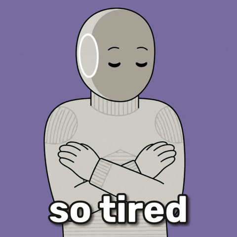 Tired Mood GIF by 1X Technologies