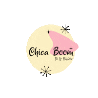 Chica Boom Pinup Magazine Sticker