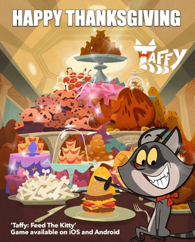 Food Thanksgiving GIF by Taffy