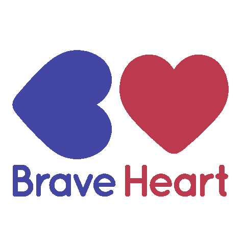 Brave Heart Sticker