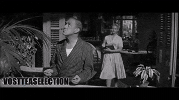 Riverside cuba b&w old movie Alec Guinness GIF