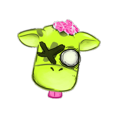 Monster Zombie Sticker