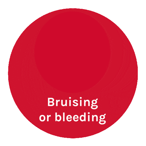 Symptoms Bleeding Sticker by Leukaemia Care