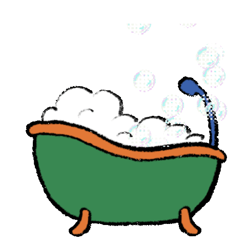 Relax Rabbit Sticker